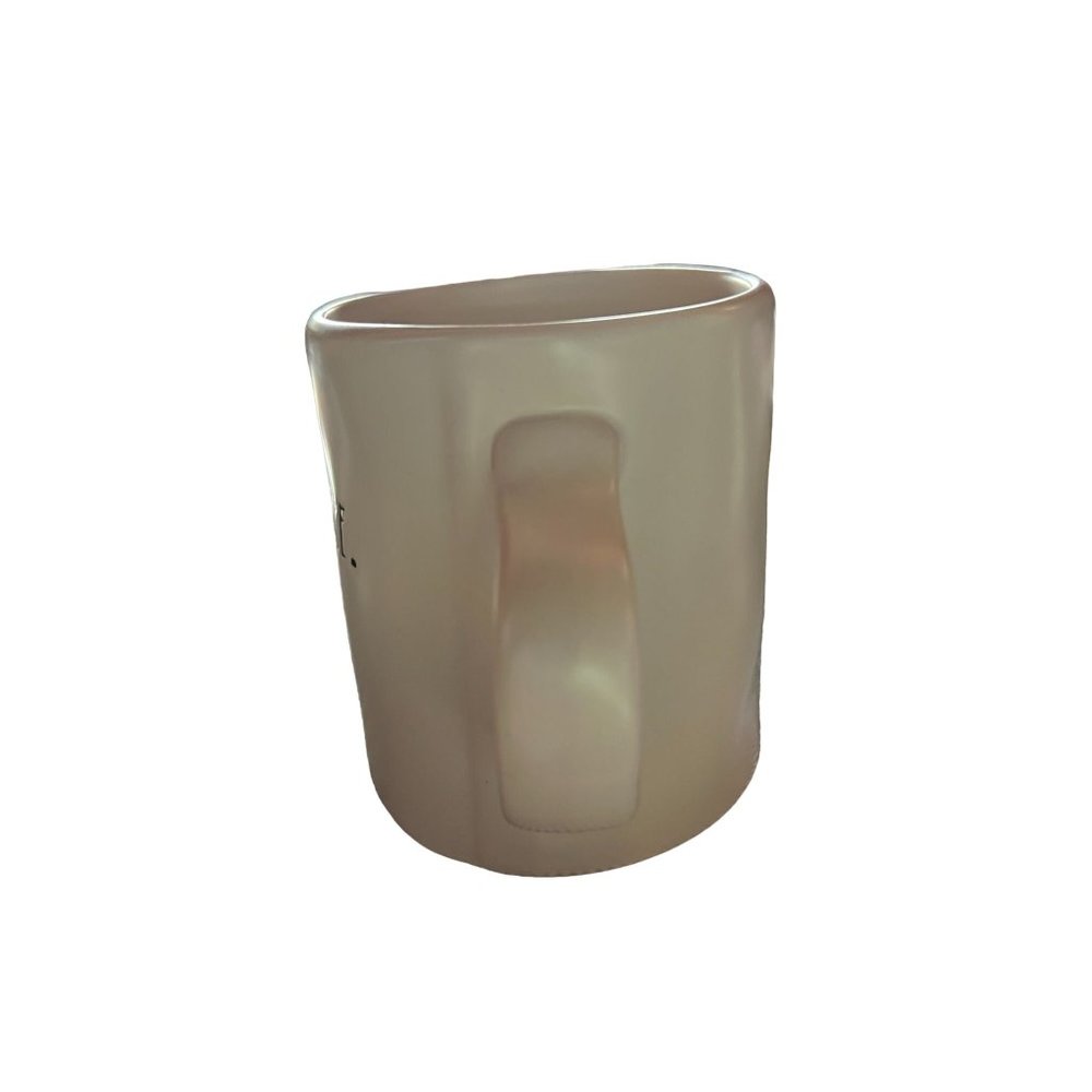 Rae Dunn MEDITATE Mug Ceramic White with Black Lettering - Picture 10 of 12